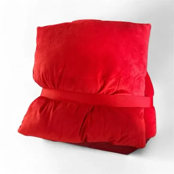 Martha Stewart Pet Dome Bed Red New Christmas 20”x20”x16” Cat Hut Cave Dog - Picture 3 of 5